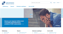 Desktop Screenshot of lumc.nl